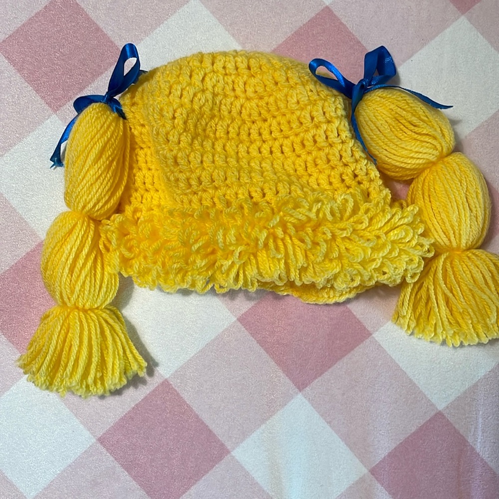 Hair Hat Cabbage Patch Wig